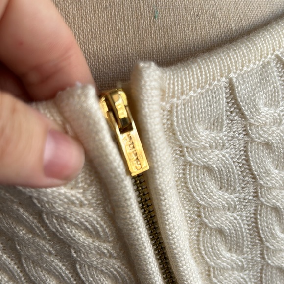 Calvin Klein Cable Knit Sweater Dress - Picture 6 of 9